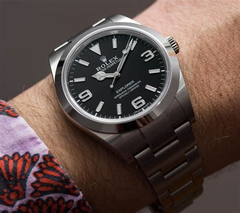 rolex steel explorer review.